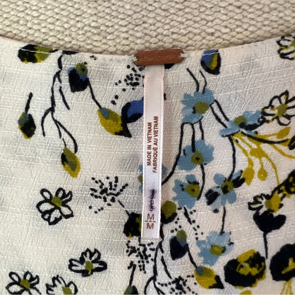 Free People French Quarter Printed Wrap Mini Dress - Picture 12 of 15